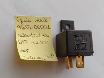 Relais HELLA 965400001 SPST 12V 30A BKT MINI ISO relay 4-tabs, View more