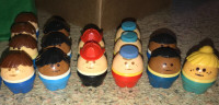 Vintage Little Tikes  Toddle Tots Little Chunky People $3 each