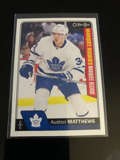 Auston Matthews OPC rookie card. Reasonable offers considered, View more