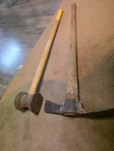 ADZE. POST SLEDGE. FIREMAN AXE., View more