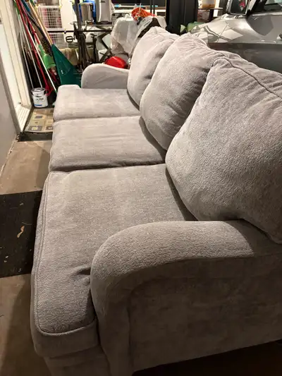Used - Light grey couch, View more