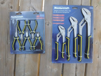 MasterCraft Tongue and groove set and a mini Pliers set