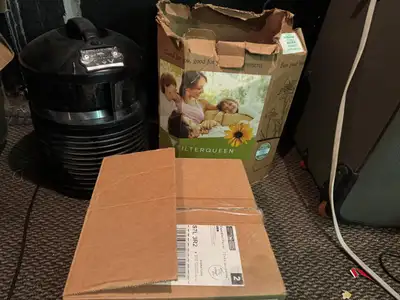 Almost new FilterQueen Defender Air Purifier+ filters, View more