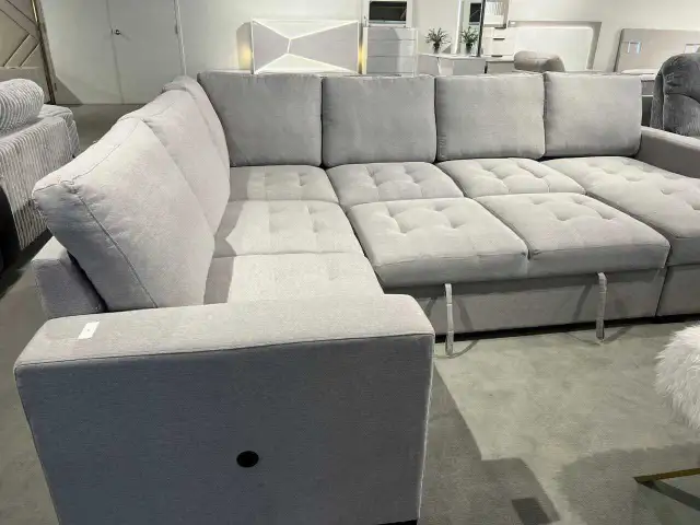 U Shape Sofa Bed w/ Storage – New Arrival | Free Delivery in Couches & Futons in Owen Sound - Image 8