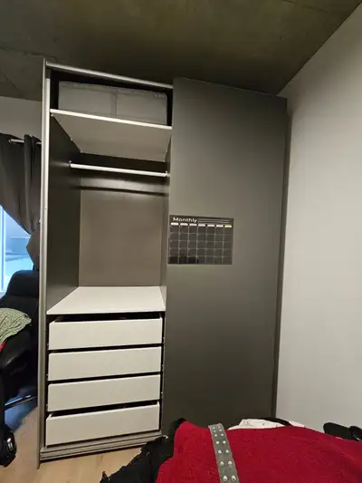 Armoire portes coulissantes / Wardrobe sliding doors IKEA, View more