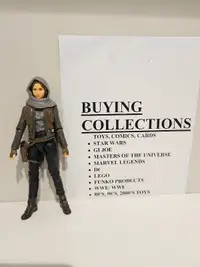 Star Wars black series Rogue One Jyn Erso figure