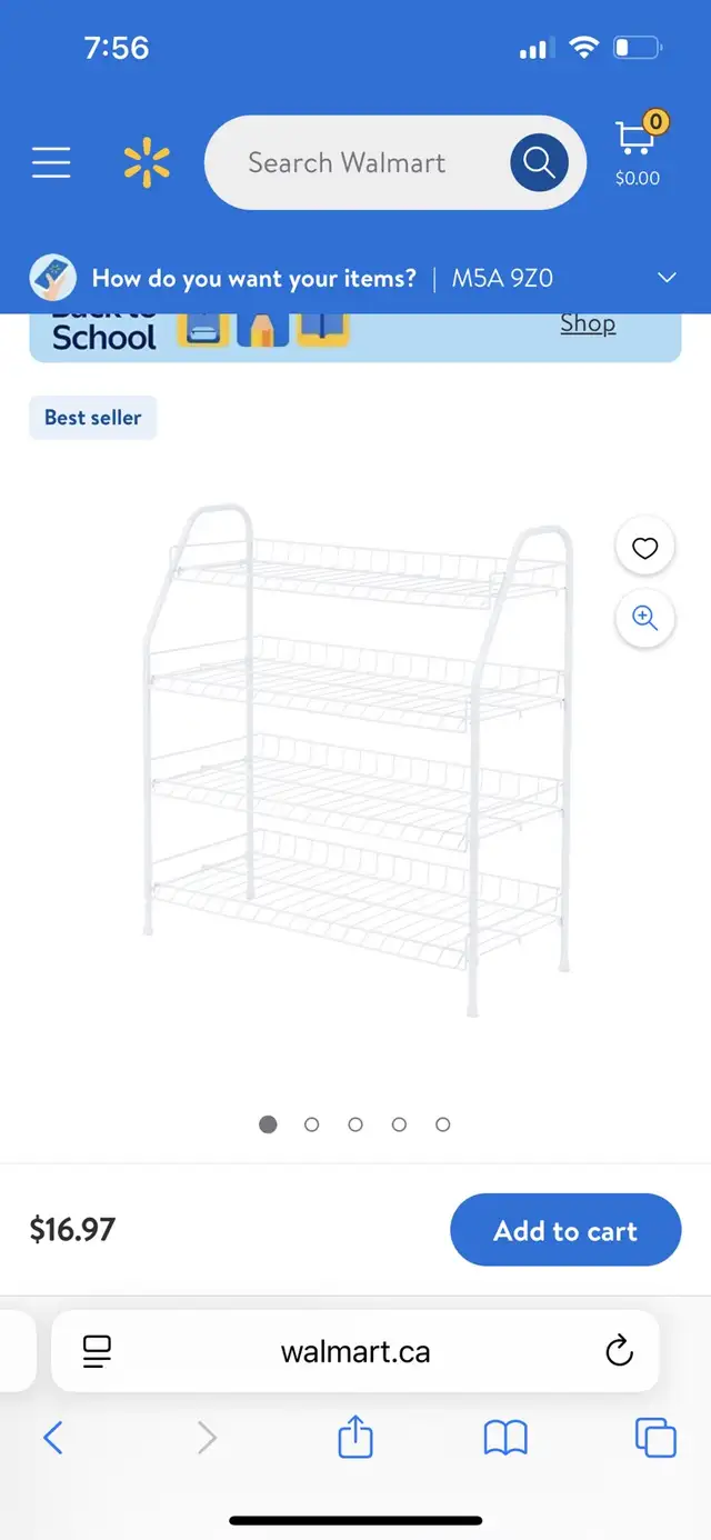 shoe rack in Storage & Organization in St. Catharines - Image 2