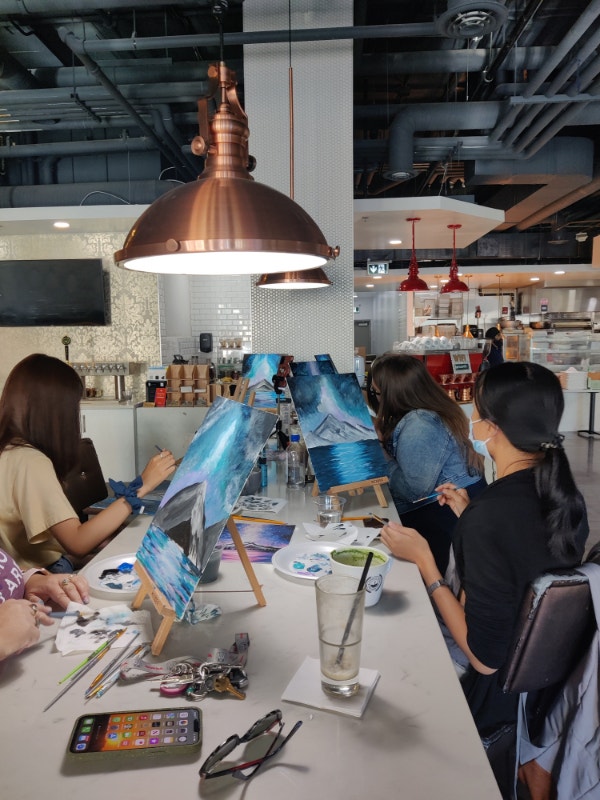 Sip & Paint Night Calgary Canvas Painting Artists