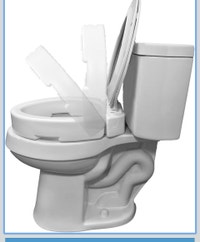 Carex Toilet Seat Riser Elongated Raised Adds 3.5 inch 300 Pound St. Catharines Ontario Preview