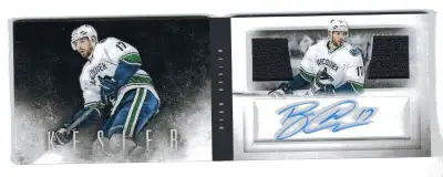 CARTE DE HOCKEY Signature Jerseys Booklet #SBRK Ryan Kesler/100, View more