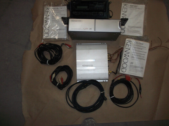 kenwood car amp in Stereo Systems & Home Theatre in Kitchener / Waterloo