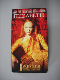 Elizabeth VHS Movie - Cate Blanchett