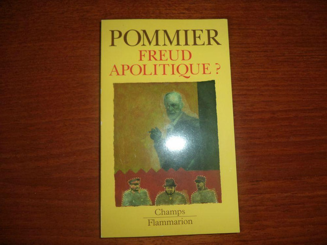 FREUD APOLITIQUE? / GÉRARD POMMIER dans Essais et biographies  à Ville de Montréal
