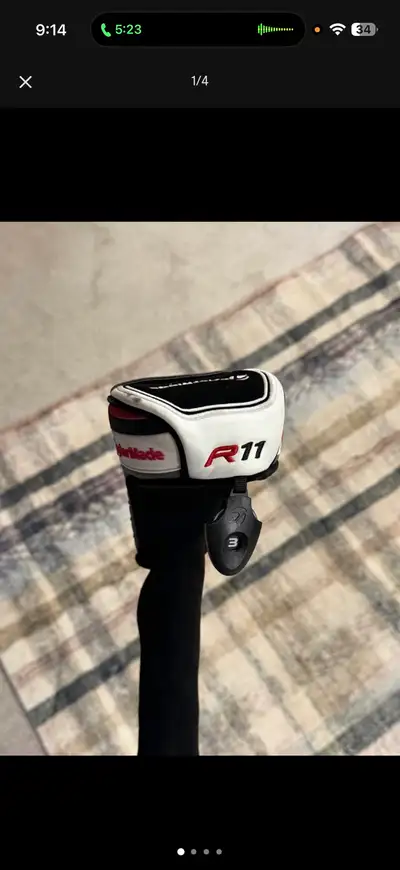 Taylormade R11 3 Wood & Adidas Golf Shoes, View more