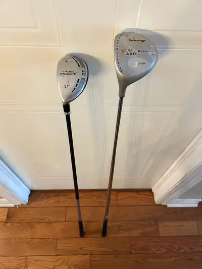 Bâtons de golf gaucher 12$ chaque // each lefty golf club, View more