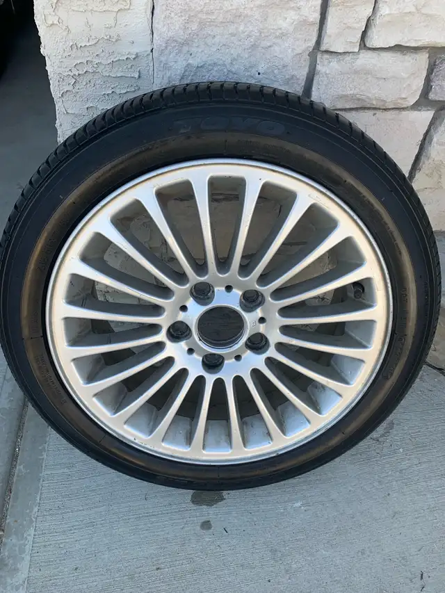 One new spare tire on wheels 5x120 in Tires & Rims in Edmonton - Image 2