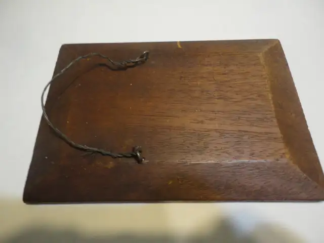 ancien tableau sur panneau de bois, d'après Garnier par Z.... in Arts & Collectibles in Laurentides - Image 4