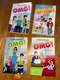 Livres romans de OMG tome 1-4