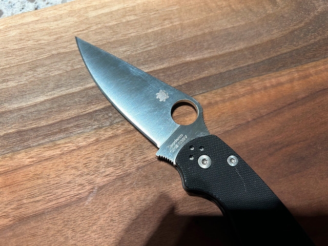 Spyderco Para Military 2 in Fishing, Camping & Outdoors in Calgary - Image 3