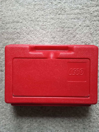 Vintage LEGO 1980's Red Plastic Storage Case