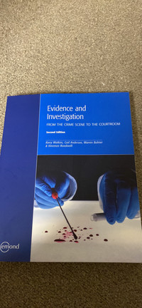 Evidence and Investigation Textbook 