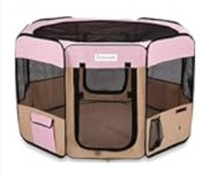 Portable Foldable Pet Playpen for Dogs Puppies Cats Kittens