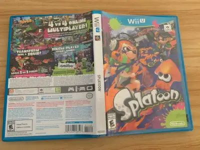 Nintendo Wii U Splatoon (Good condition), View more