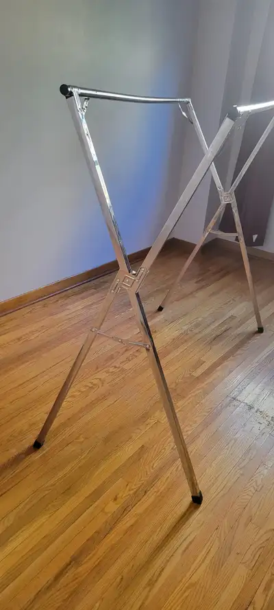 Clothes STEEL drying/hanging rack new, In perfect condition, lig, View more