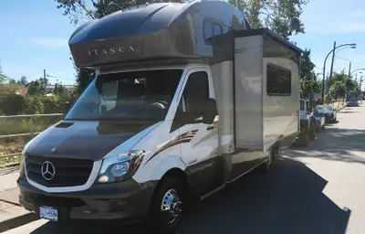 Beautiful Mercedes Motorhome with Satellite and advanced internet availability! Visit mybcvacation.c...