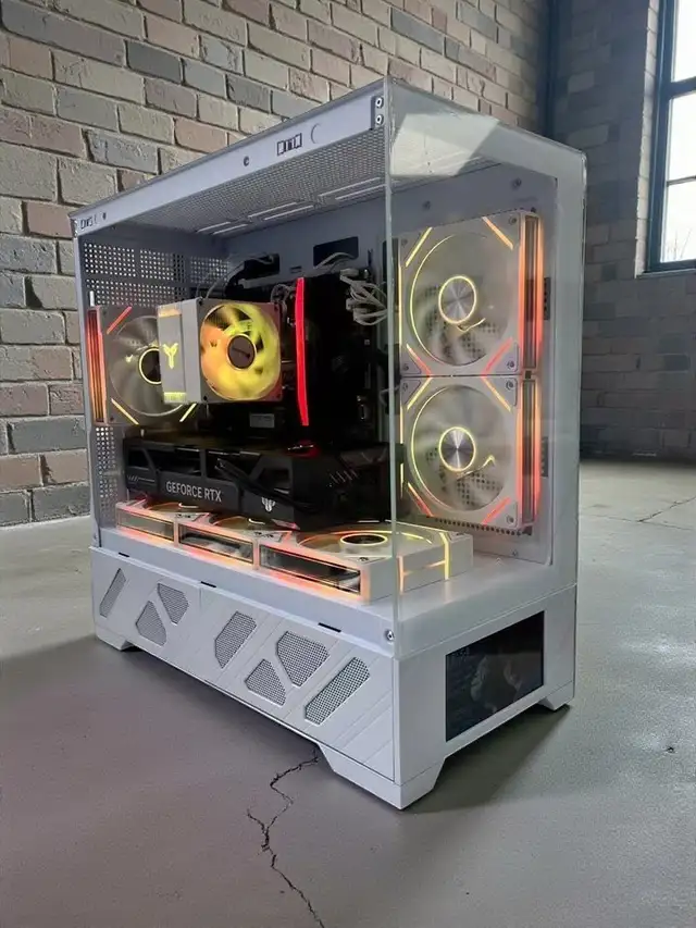 DDR5 desktop Ryzen 7 8700F Plus RTX 5060! DDR5 GAMING PC! in Desktop Computers in Mississauga / Peel Region - Image 3