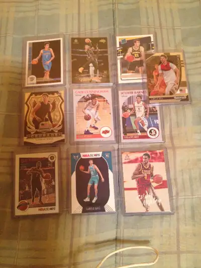 NBA BASKETBALL ROOKIE CARD LOT,BARNES,CADE,ZION,LAMELLO,HOLMGREN, View more