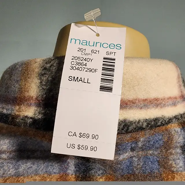 Maurice plaid shirt new $69.90 in Women's - Tops & Outerwear in Thunder Bay - Image 5