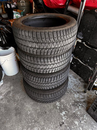 Bridgestone Blizzak winter tires set of four