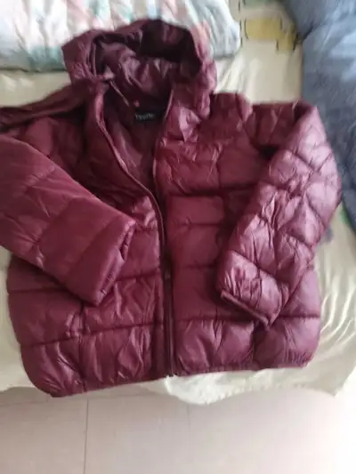  George Women’s Burgundy Puffy Jacket – Size M, Excellent Cond, View more