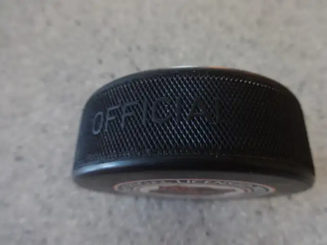 Toronto Maple Leafs NHL Hockey Puck SLOVAKIA in Hockey in Winnipeg - Image 5