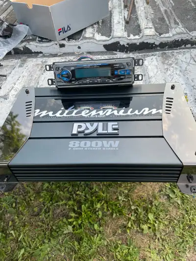 Pyle Stereo and Amplifier, View more