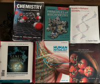 MUN science textbooks for sale