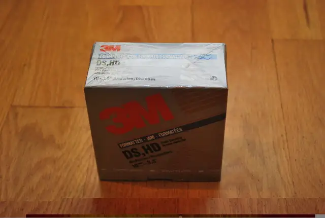 Brand New – 3M 3.5” Floppy Diskettes 1.44MB HD High Density Disk64634280482049121