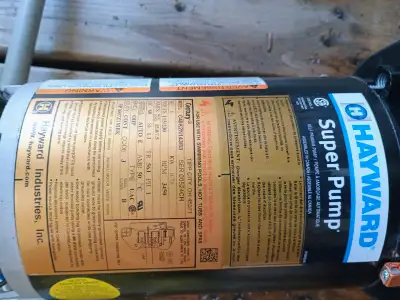 Hayward 1HP Inground Pool Super Pump, View more