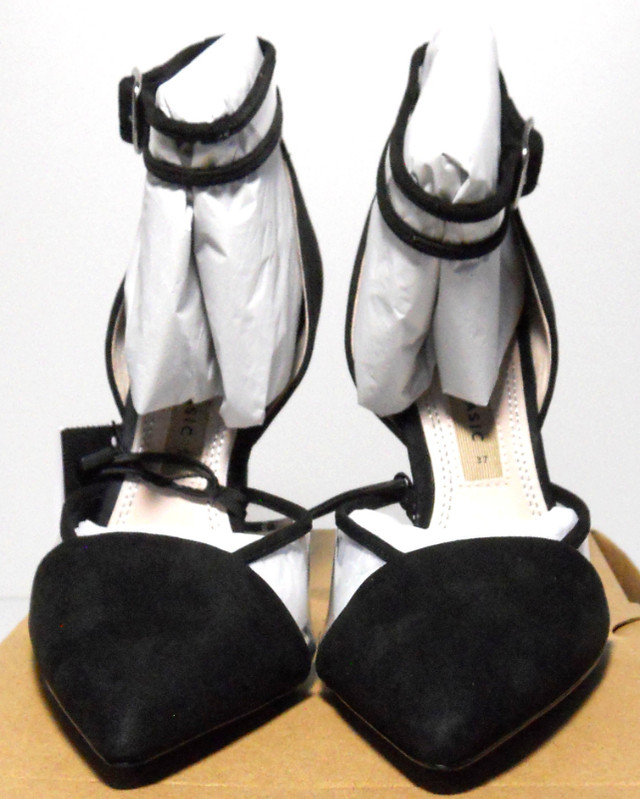 New Ladies Black Zara High Heels, Size 6.5 in Women's - Shoes in Windsor Region - Image 2