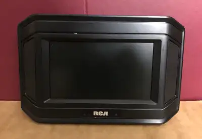RCA 7" Dual Screen Mobile DVD System Model DRC6379T , View more