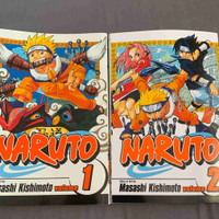 Naruto Manga Volume 1&2 amazing condition