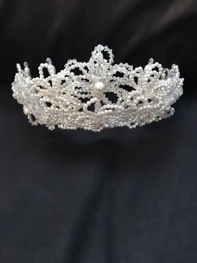 Vintage Bridal Tiara/Crown - Diademe De Mariee, View more