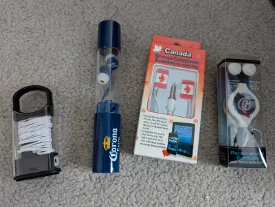 4 brand new your plugs with a cord to put your music never been used $5 each