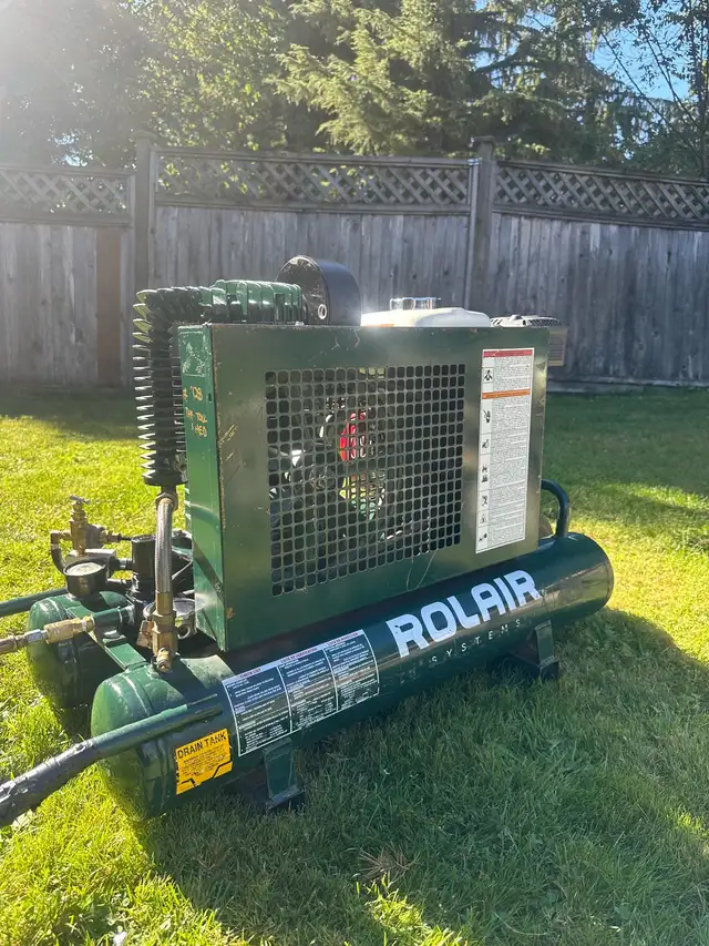 rolair gas wheel barrow compressor  in Power Tools in Delta/Surrey/Langley - Image 6