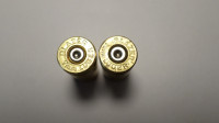 9mm Luger Valve Caps Bike / Car Empty Shell Cartridge