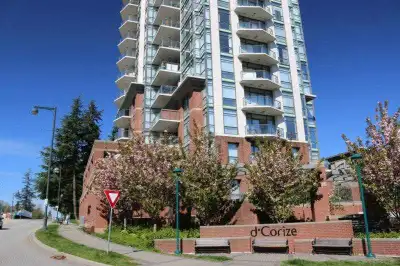 Available April 1st. Bright and spacious condo in the d’Corize high-rise located in Surrey City Cent...