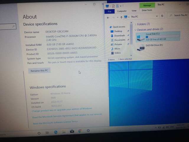 Asus laptop 15.6 inch. Windows 11 in Laptops in Vernon - Image 3