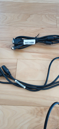 Bunch of computer related cables
