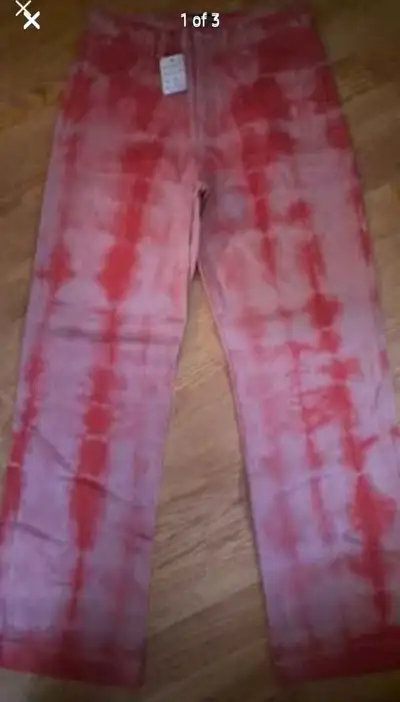 NEW Acid Wash Chaps Denim Pants Kids/Youth Size 12, View more